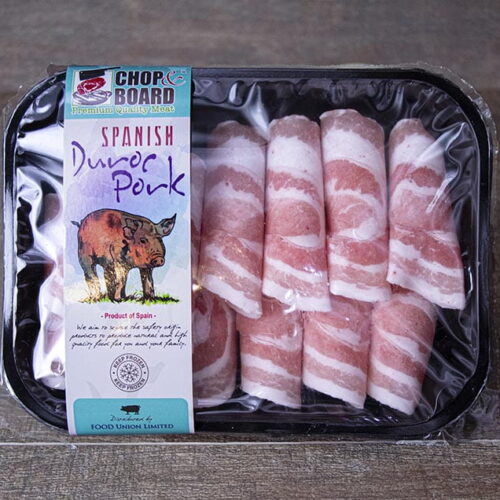 Spanish Frozen Duroc Pork Belly Hot Pot Sliced