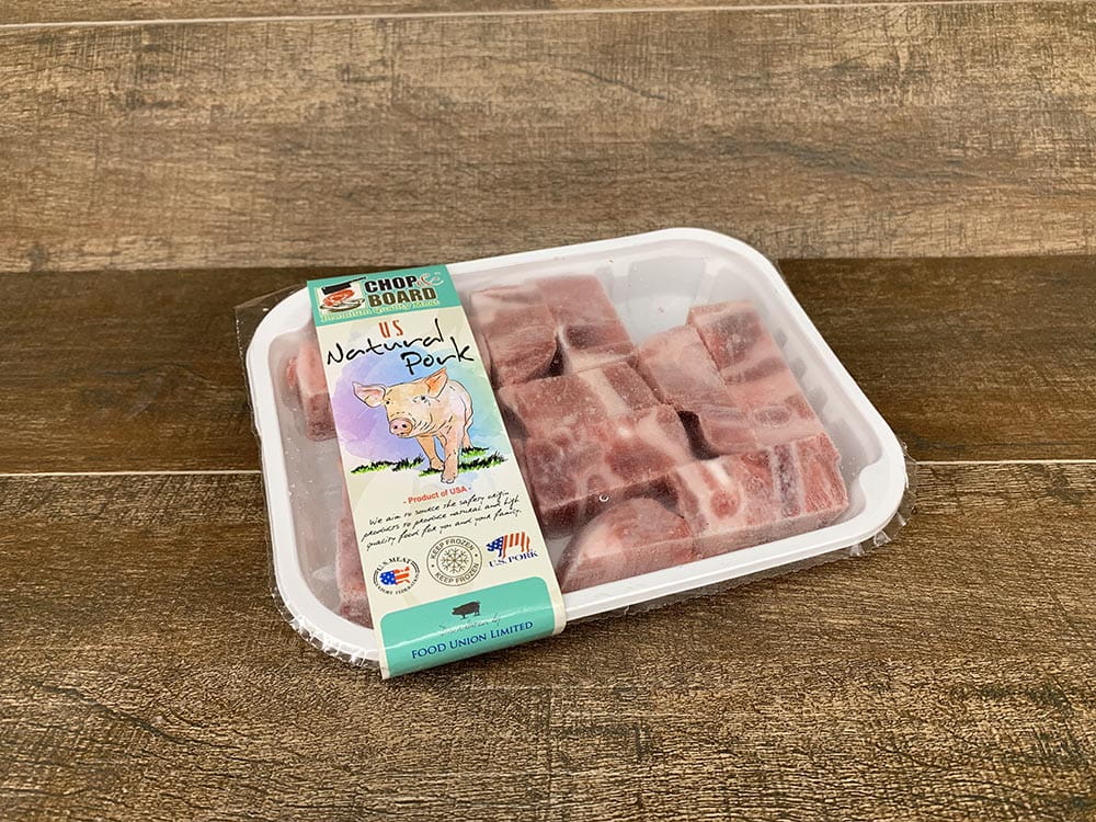 US Frozen Natural Pork Spare Rib Diced