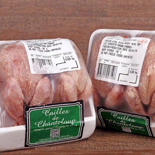 French Frozen Quail